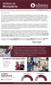 Boletim para Pastores – 031