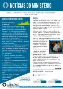 Boletim para Pastores – 035